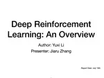 Deep Reinforcement Learning: An Overview