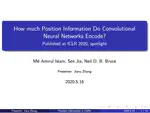 How much Position Information Do Convolutional Neural Networks Encode?
